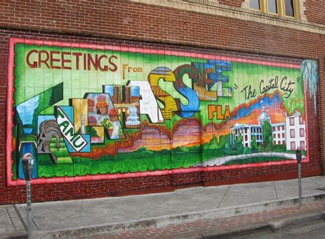 Tallahassee Postcard Mural - Tallahassee Arts Guide