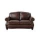 Mesa Brown Leather Sofa and Loveseat Set - Bed Bath & Beyond - 16147942