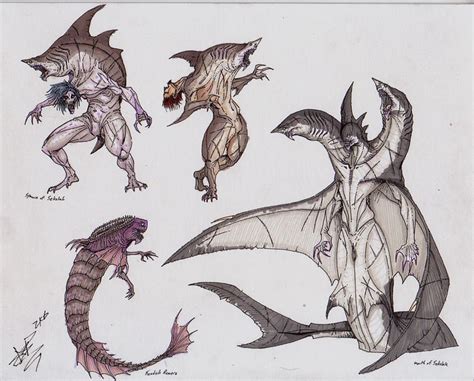 Sea mutations | Fantasy creatures art, Monster artwork, Concept art ...