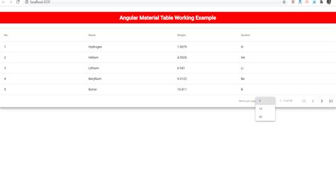 Angularjs Bootstrap Table Pagination Example | Elcho Table