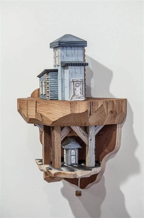 Miniature Cities Built with Carvings and Illustrations – Fubiz Media