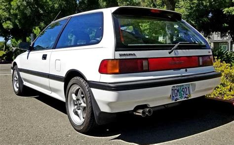 Pristine 1989 Honda Civic Si Hatchback Hits the Marketplace