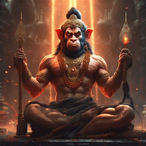 Real Lord Hanuman Body