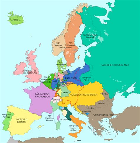 Europe 1815 : r/europe