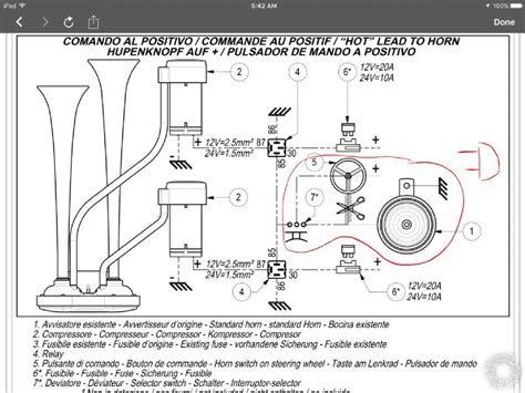 Train Horn Relay Wiring Diagram - Wiring Diagram