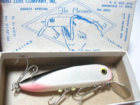 The Charmer old wood fishing lure new in original box TENNESSEE | eBay