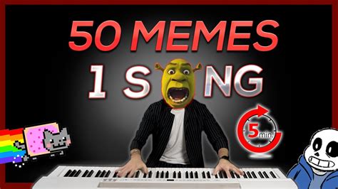 50 MEMES in 1 SONG Chords - Chordify