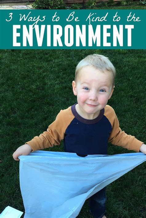 Toddler Approved!: Showing Kindness to the Environment