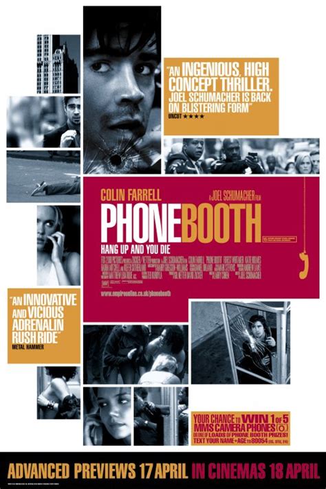 Phone Booth Movie Poster (#3 of 3) - IMP Awards