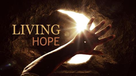 Sermon: A LIVING HOPE – 1 Peter 1:3-6