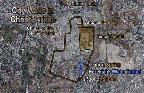 History of the Walls of Jerusalem from David to Christ