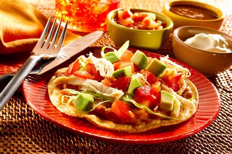 Tostadas de Pollo - Natural Recipes