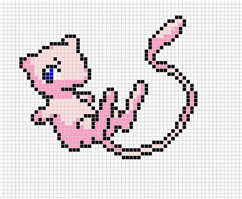 mew pokemon pixel art