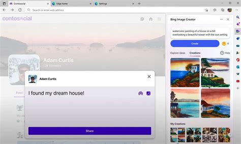 Microsoft shows off upcoming Bing Image Creator feature | BigTechWire