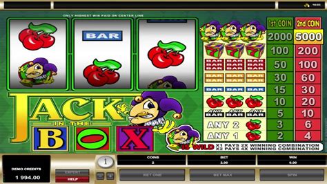 Jack in the Box™ Slot Machine Game to Play Free