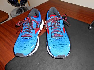 NWB - Brooks Men's Ghost 13, # 1103481D435, Blue /Red, Size: 8.5 Medium. | eBay