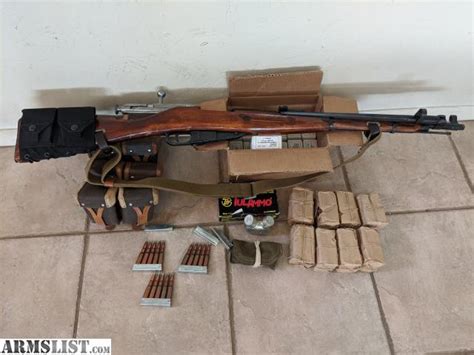 ARMSLIST - For Sale: M44 mosin nagant with ammo and accessories