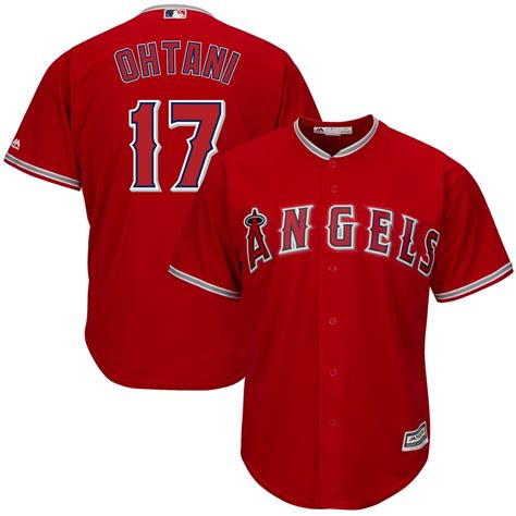 Shohei Ohtani Los Angeles Angels Majestic Big & Tall Alternate Cool ...