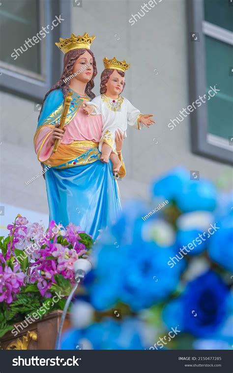 Our Lady Help Christians Catholic Religious Stock Photo 2150477285 ...