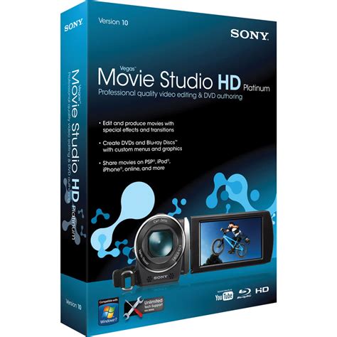 Sony Vegas Movie Studio HD Platinum 10 (Educational)