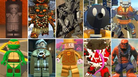 The Best Secret Characters in LEGO Videogames (Unused Characters) - YouTube