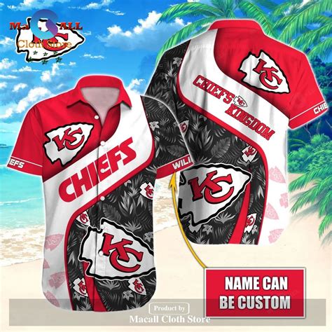 Kansas City Chiefs NFL Hawaiian Shirt and Short Personalized V3 Full Size - Macall Cloth Store ...