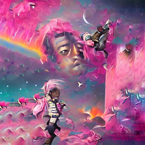 Made a cover art for Pink Tape : r/liluzivert