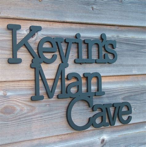 Personalised Man Cave Wall Art By Seahorse