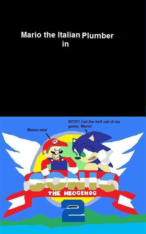 Mario in Sonic 2 LoL XDD by The-Elven-Gamer on DeviantArt