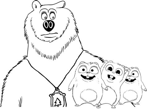 Grizzy And The Lemmings Coloring Pages - Coloring Home