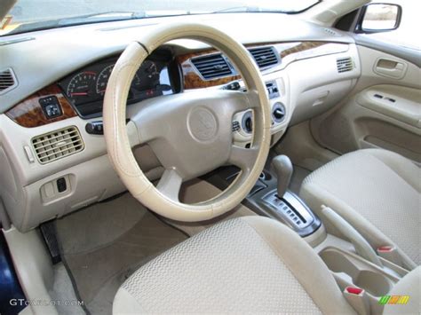 Tan Interior 2003 Mitsubishi Lancer LS Photo #73809431 | GTCarLot.com