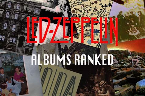 Led Zeppelin Albums Ranked