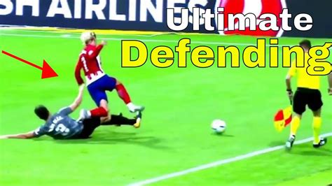 Ultimate football Defending Skills/Football Tackles and Clearances 2019-#1 - YouTube