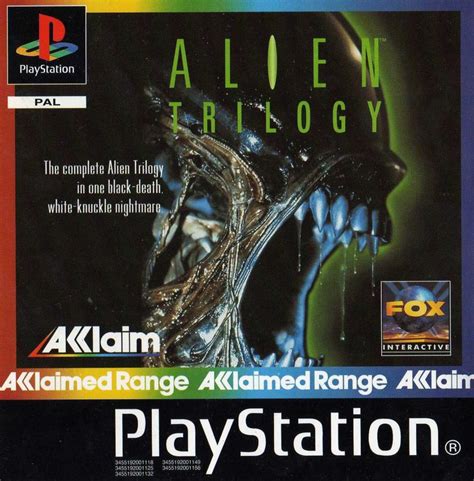 Alien Trilogy (1996) PlayStation box cover art - MobyGames