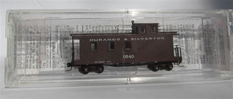 New Product -Nn3 Durango & Silverton Caboose #0540 Micro Trains