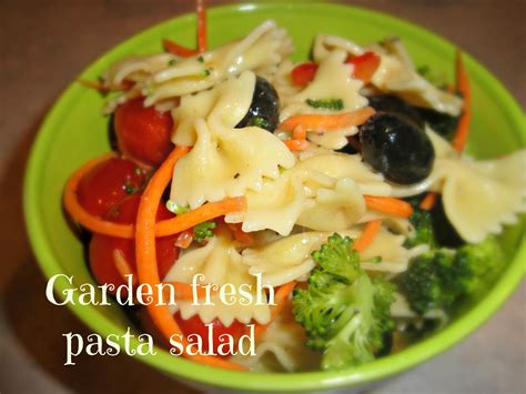 Garden Fresh Pasta Salad Recipe