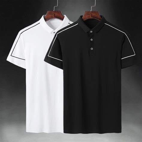 2021 Summer Korean Style Mens Designer T Shirts Short Sleeve Polo Shirt ...