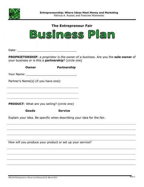 40+ Business Plan Templates Samples [With Examples and Guide] | Business plan template free ...