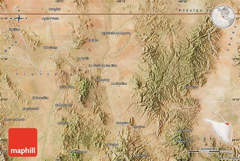 Satellite Map of Agua Prieta