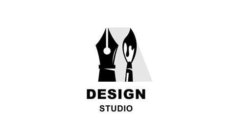 Graphic designer and web design studio tool logo 10411806 Vector Art at Vecteezy