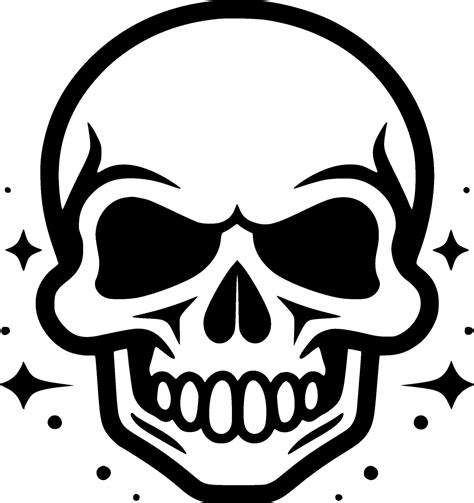 Skull - Minimalist and Flat Logo - Vector illustration 27709660 Vector Art at Vecteezy