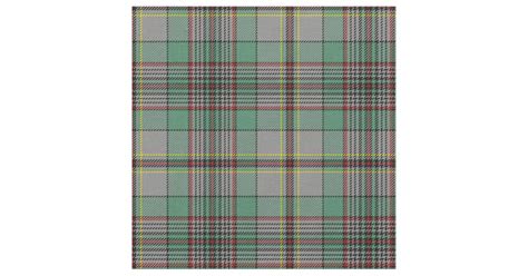 Craig Tartan Print Fabric | Zazzle