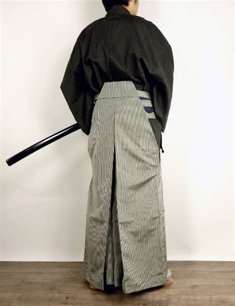 Samurai Traditional Hakama Color: Dark Green Stripe | Etsy