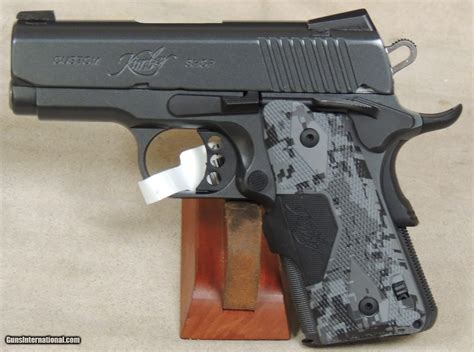 Kimber Custom Shop Ultra Covert .45 ACP Caliber 1911 Pistol w/ Crimson ...