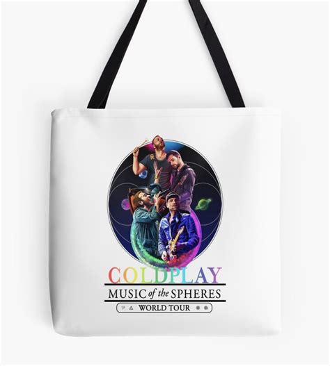 Coldplay Tote Bag | Coldplay Merch