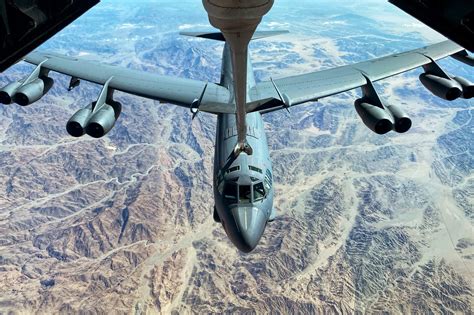 B-52s Fly Bomber Task Force Mission Over CENTCOM With Israeli, Saudi Fighters | Air & Space ...