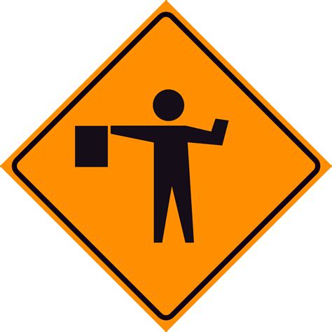 Men At Work Road Sign - ClipArt Best