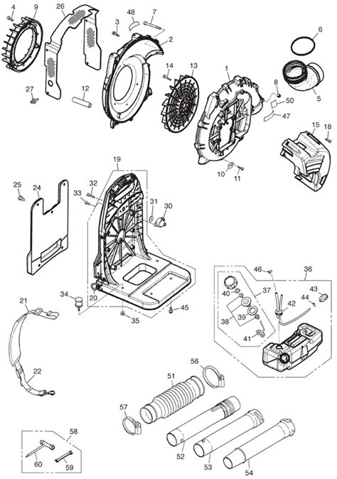 RedMax EBZ5000 Backpack Blower | Partswarehouse