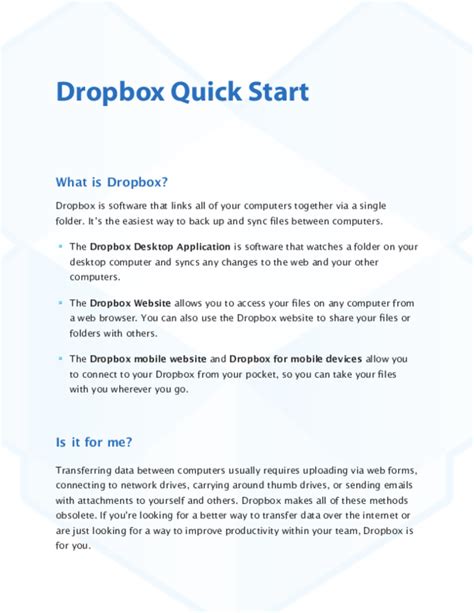 (PDF) Dropbox Quick Start | Blade Helsing - Academia.edu