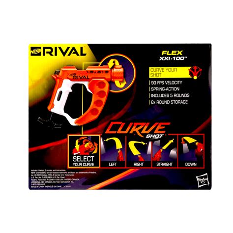 Nerf Rival Curve Shot Flex XXI-100 – Shopifull